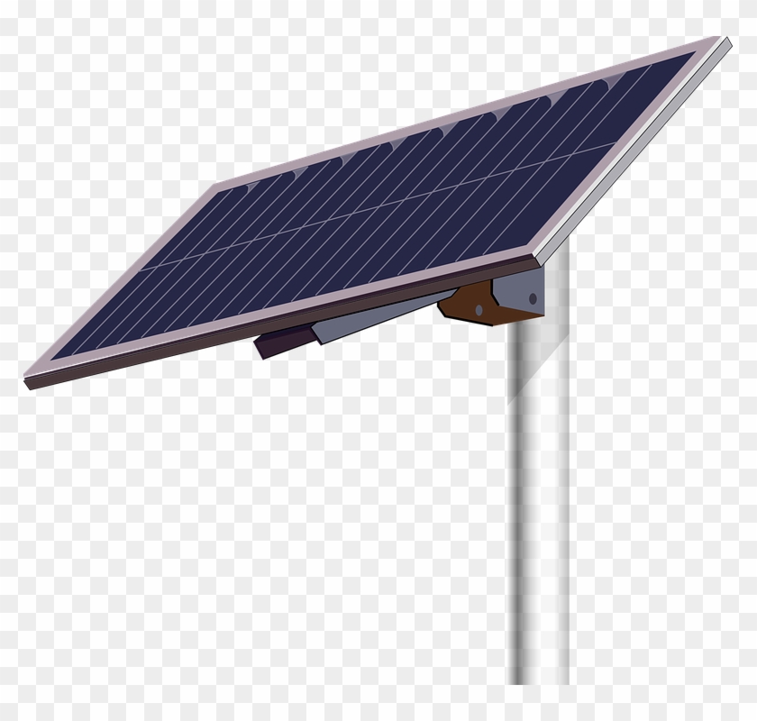 Solar Panel Photovoltaic - Solar Panel Clipart Png #1714967