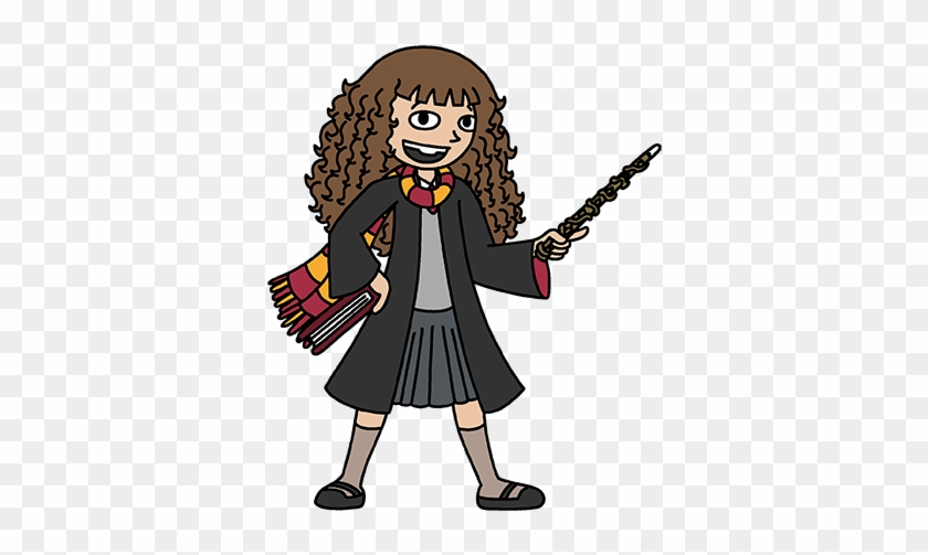 Hermione Granger, Harry Potter - Cartoon - Free Transparent PNG Clipart  Images Download