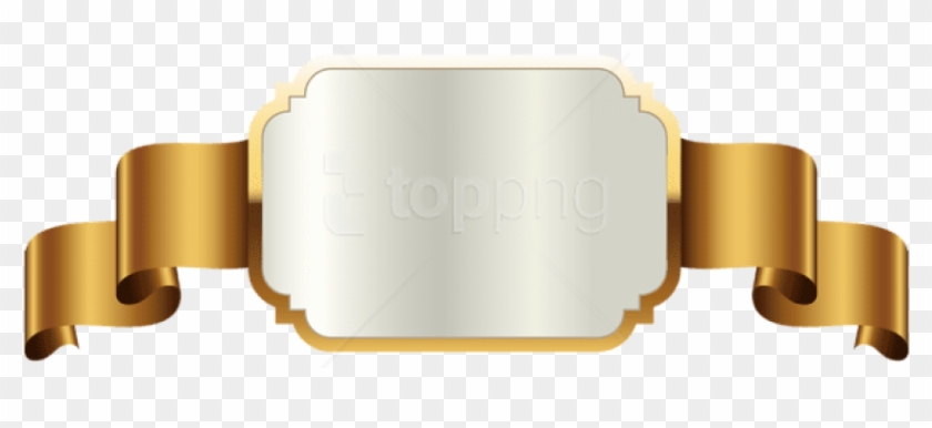 Free Png Download Gold Label Template Transparent Clipart - Gold Label Png #1715048