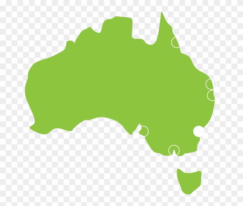 Jucy Rentals - Australia Map Icon Png #1715118
