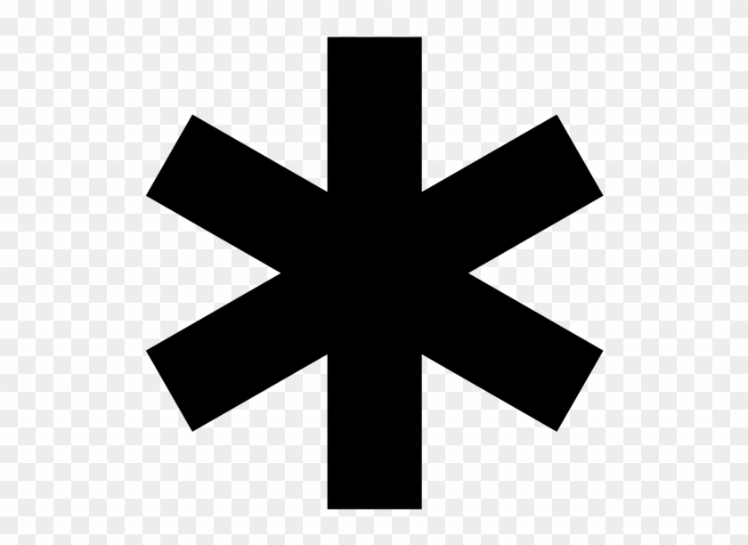 Asterisk Png Transparent - Asterisco #1715164