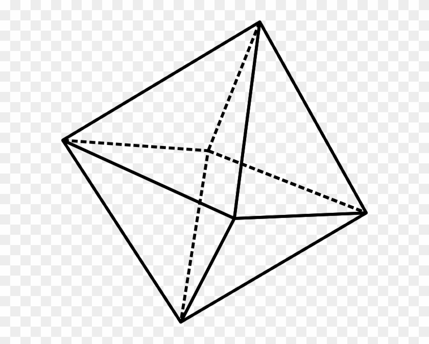 Octahedron 3d Shape #1715180