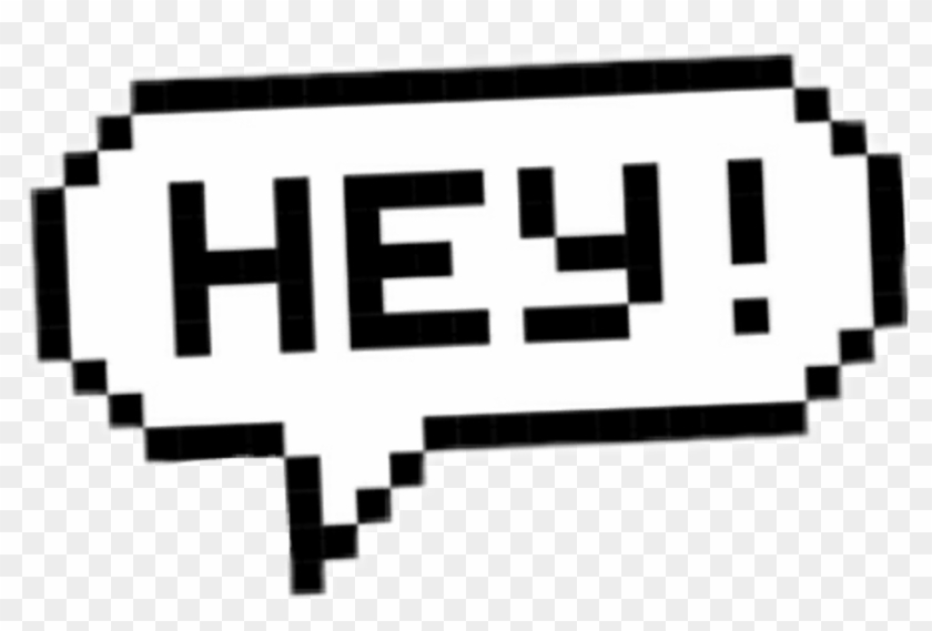 #hey #text #textsticker #speechbubble - Hey Speech Bubble Png #1715212