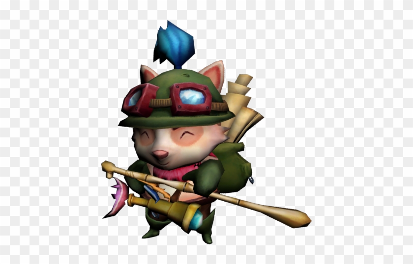 Though He Can Often Be Found In The Courtyard Outside - League Of Legends Teemo Png #1715219