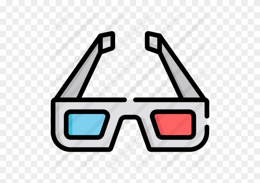 3d Glasses Free Icon - 3d Glasses Free Icon #1715353
