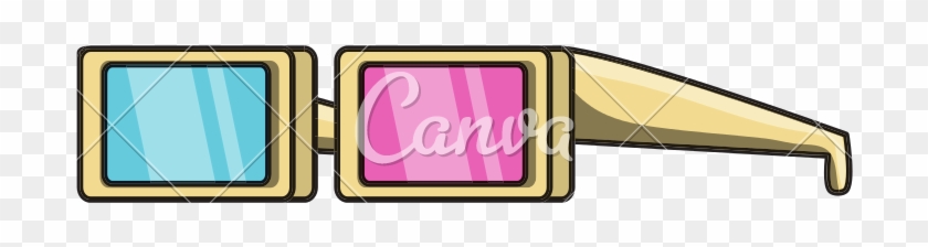 3d Glasses Icon - 3d Glasses Icon #1715384