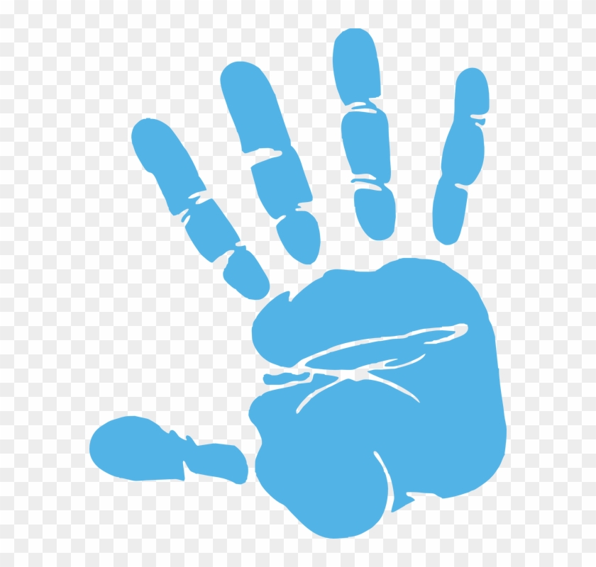 High-five Campaign - Hand Print Clip Art #1715404