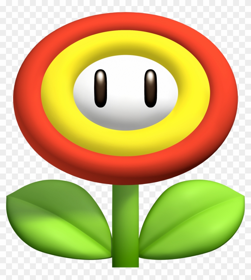 Рay Attention To Mario Star Clipart Green - Mario Flower Coloring Pages #1715412