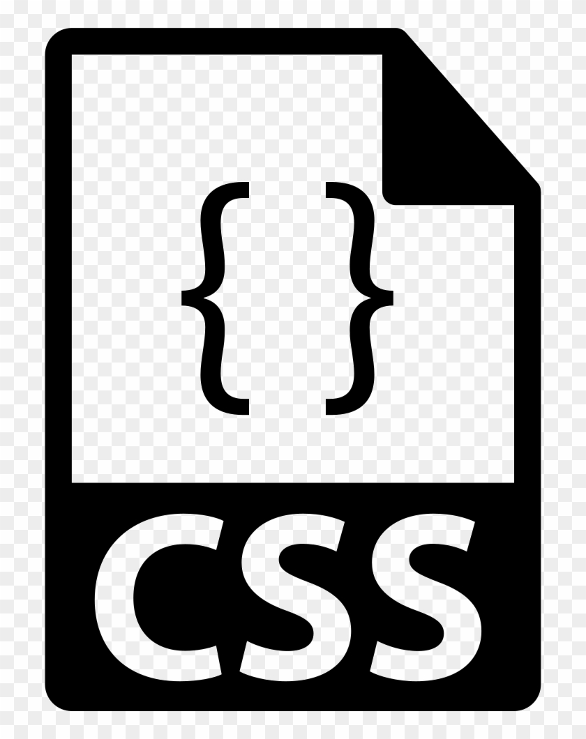 Css File Format Symbol - Css File Icon Free #1715489