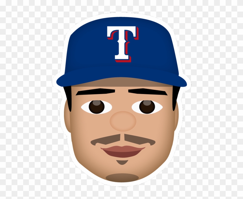 Getting Ready For Some Saturday Afternoon Baseball - Texas Rangers Emoji #1715505
