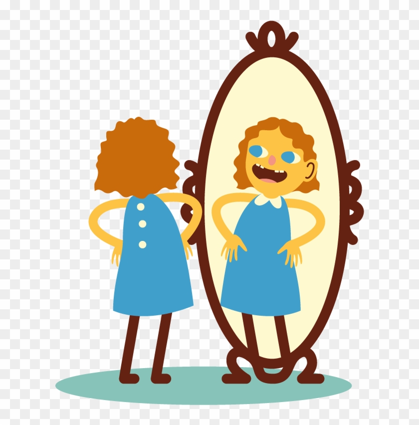 Mirror Clipart Self Esteem Illustration Free Transparent Png Clipart Images Download