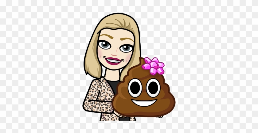 Poop Emoji Image Courtesy Of Bitmoji - Cartoon #1715651