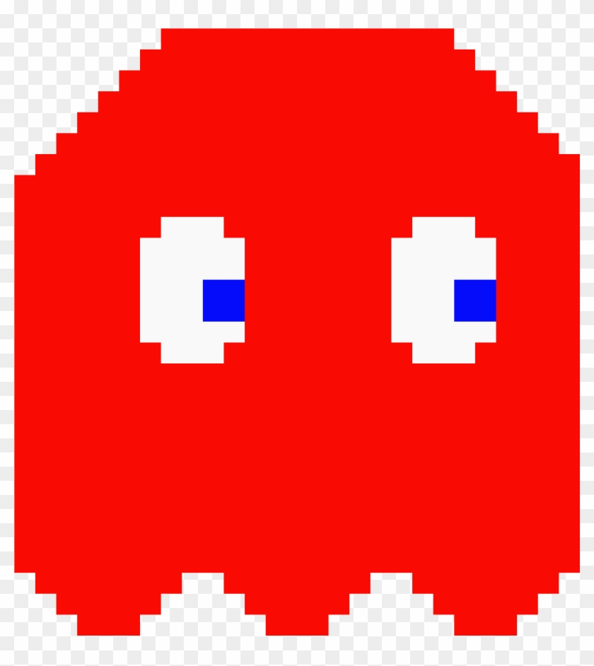 Pixel Clipart Pacman Ghost - Chinese Lantern Pixel Art #1715670