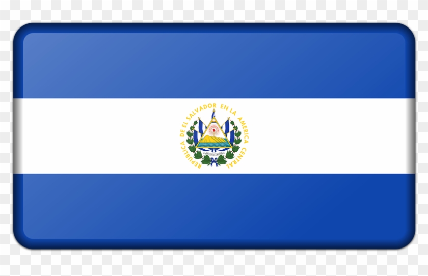 El Salvador Flag Png - Salvador Flag #1715786