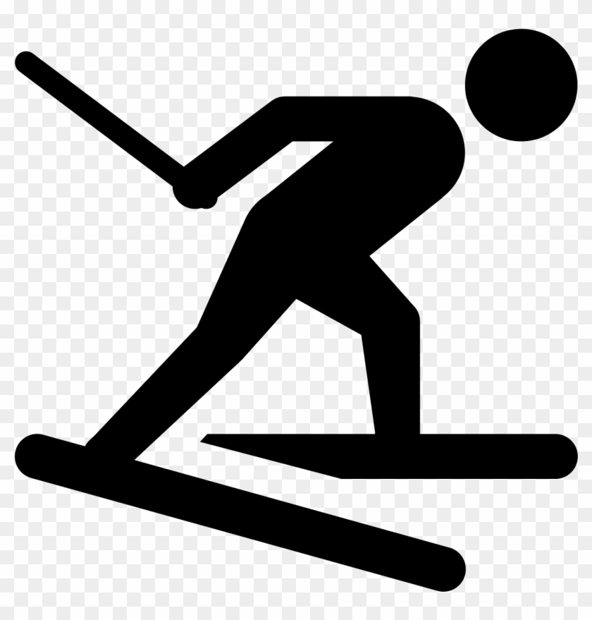 Picture Free Download Cross Country Icon Free Download - Icon Ski De Fond #1715823