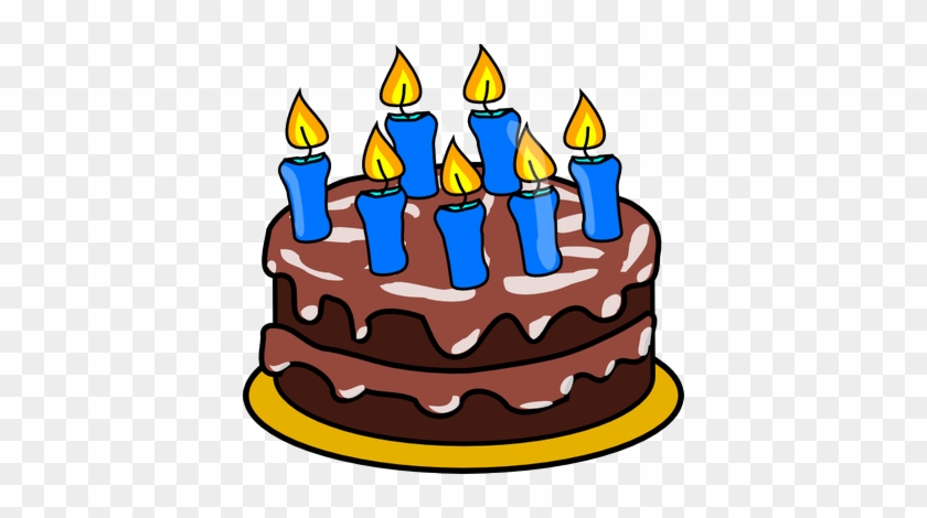 Happy 7th Birthday, Brs - Birthday Cake Clip Art #1715910