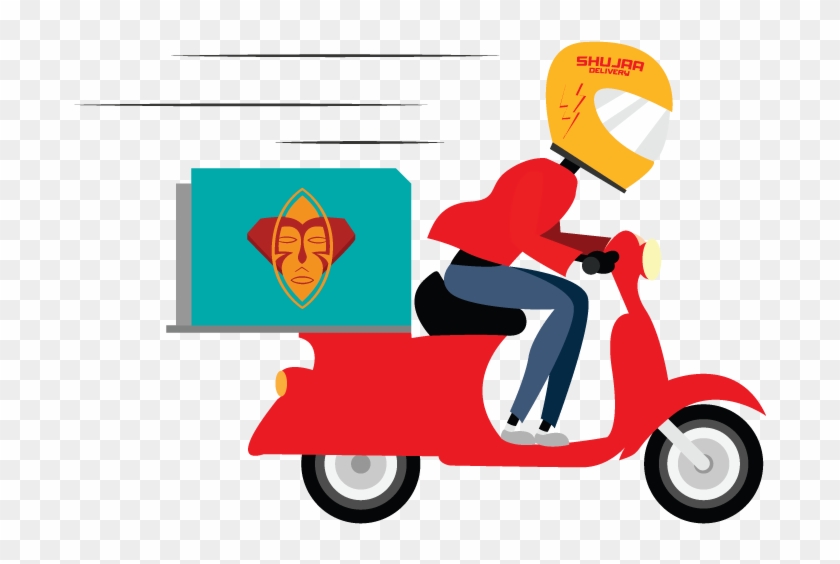 Shujaa Delivery - Bike Delivery Service Logo #1716018