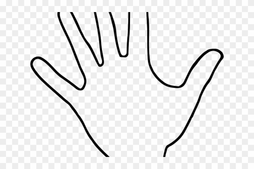 Hand Outline Printable Hand Outline Clipart Free Transparent Png Clipart Images Download