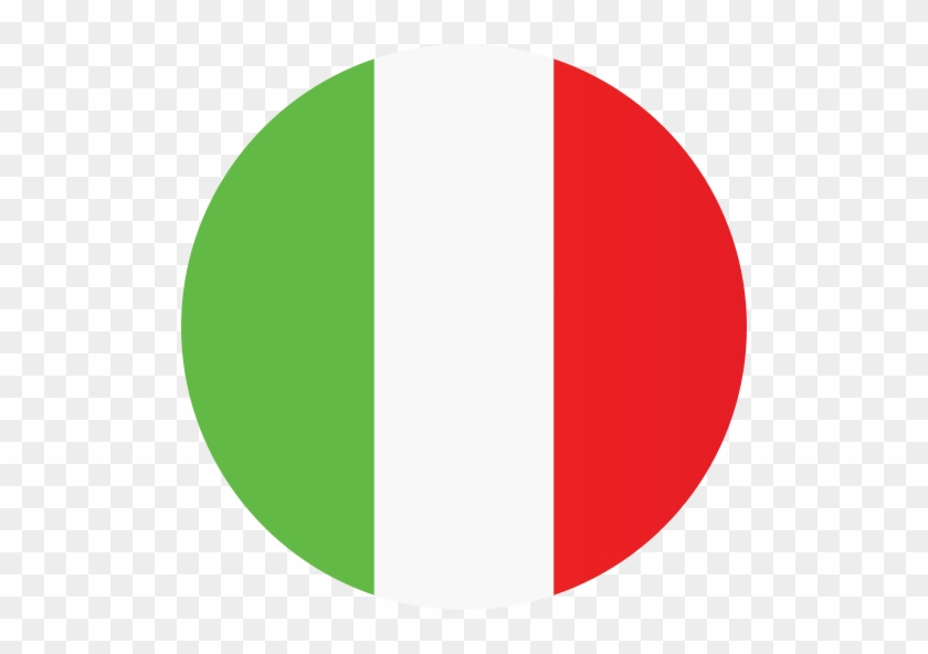 European Country Flags By - Italy Flag Circle Png #1716067