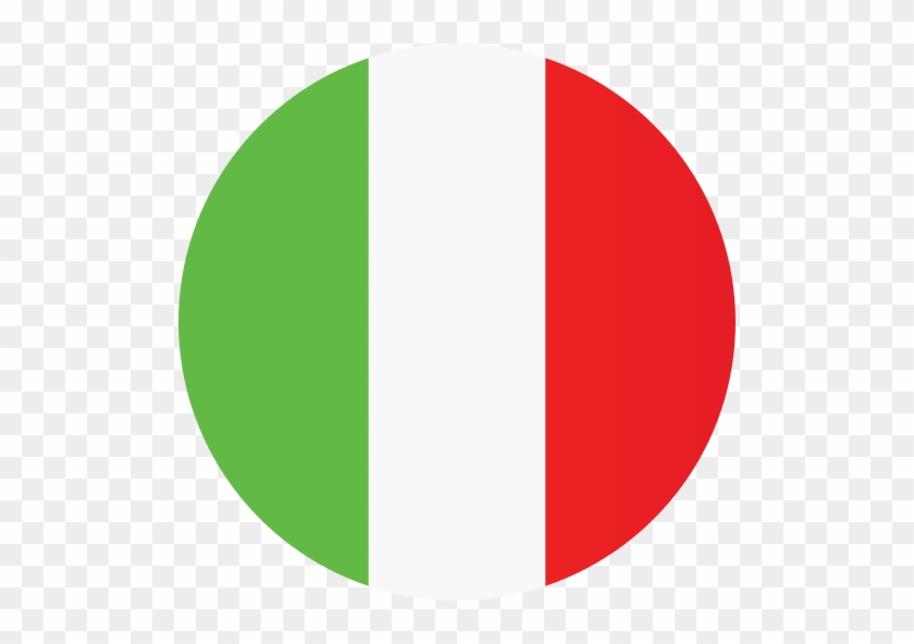 European Country Flags By - Italy Flag Circle Png #1716067