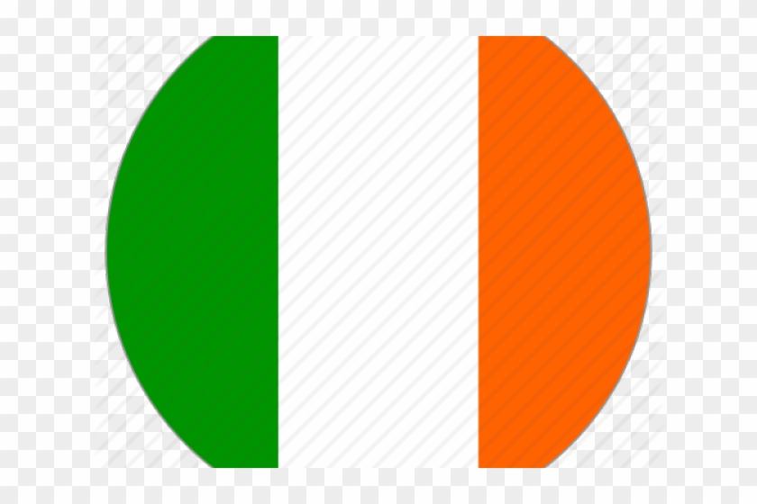 Irland Flag Clipart Country Flag - Circle #1716071