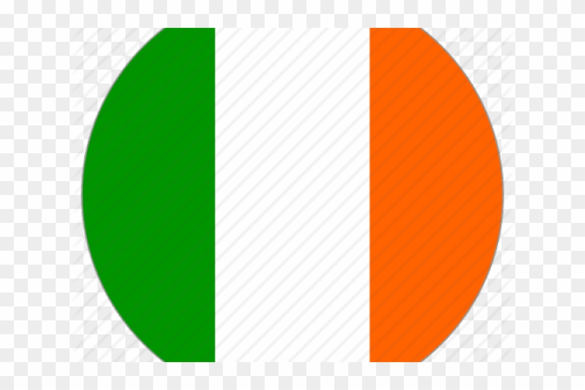 Irland Flag Clipart Country Flag - Circle #1716071
