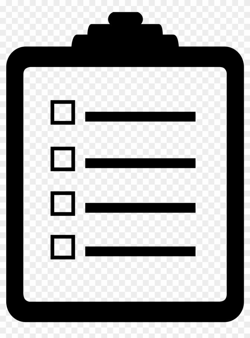 Articles - Checklist Icon White Png #1716091