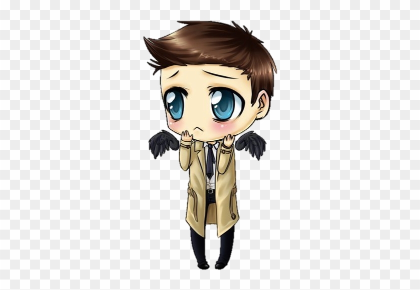 Supernatural Chibi Plush Thinkgeek - Desenhos Faceis Do Castiel Supernatural #1716116