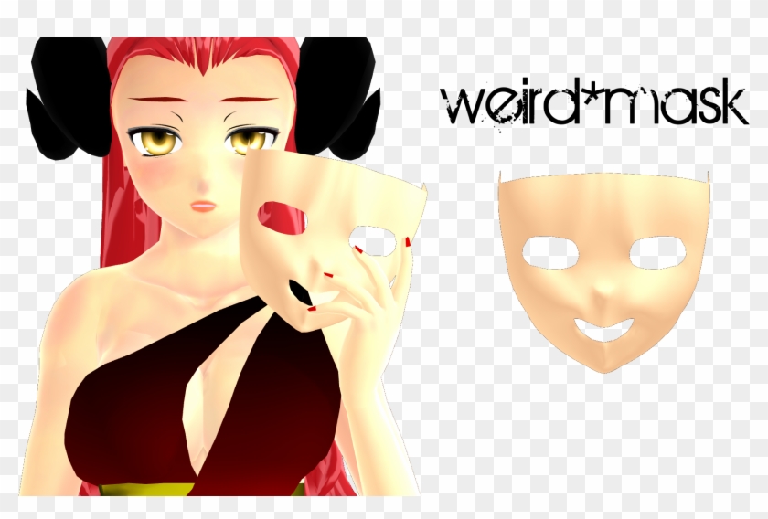 [mmd Dl] Weird Mask By Fabulous-goitsu On Deviantart - Saltire Society Literary Awards #1716120