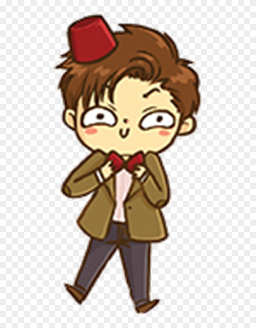 Images Transparent Chibi Eleventh Doctor Geronimo Png - Eleventh Doctor Chibi #1716124