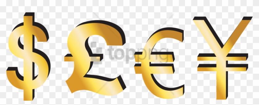 Free Png Download Dollar And Pound Sign Png Images - Euro And Dollar Sign #1716171