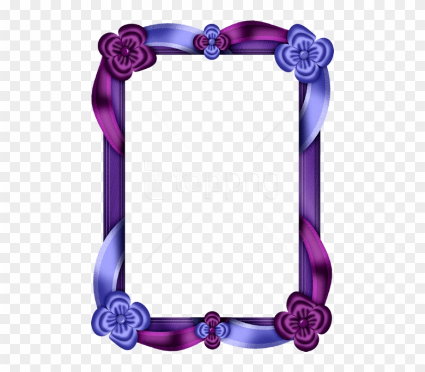 Free Png Best Stock Photos Purple And Blue Transparent - Frame Design Png Blue #1716227