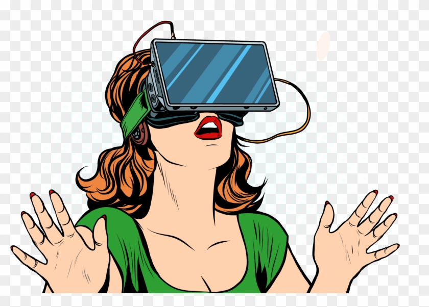 Virtual Reality Clipart Clip Art - Virtual Reality Clipart #1716332