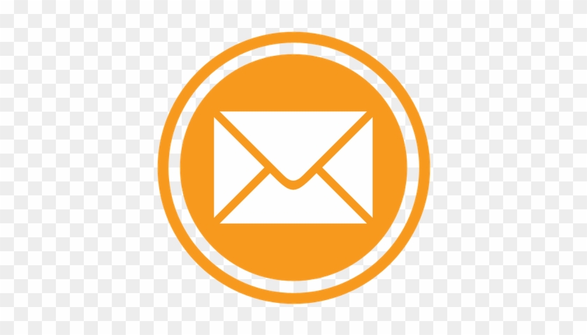Email Icon Orange - Email Icon #1716459