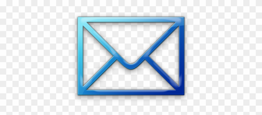 Email Envelope Png How To Format Cover Letter - Blue Mail Icon Png #1716473