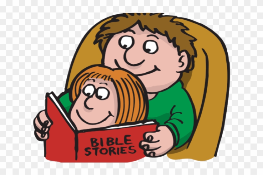 Stories Clipart Bible - Read A Bible Png #1716594