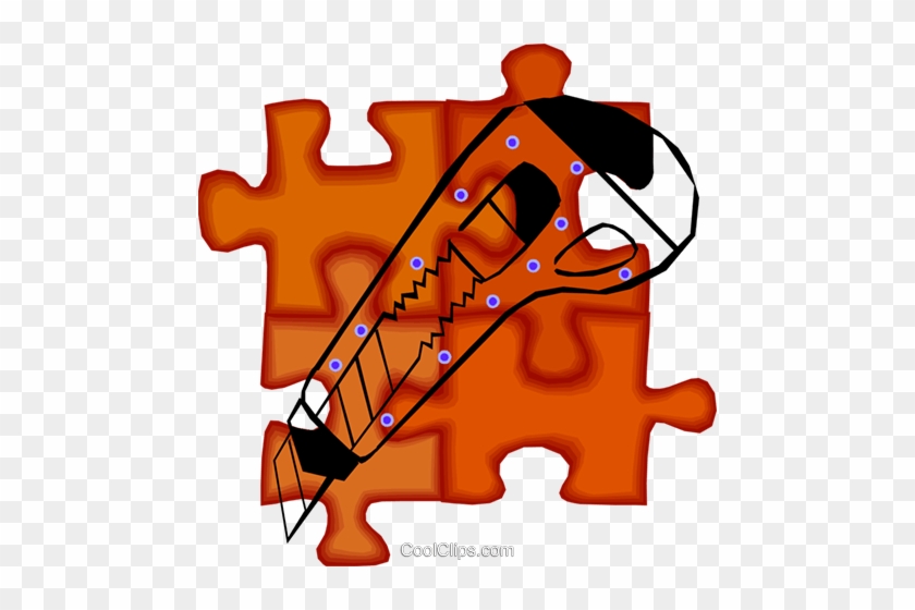 Utility Knife Royalty Free Vector Clip Art Illustration - Utility Knife Royalty Free Vector Clip Art Illustration #1716630