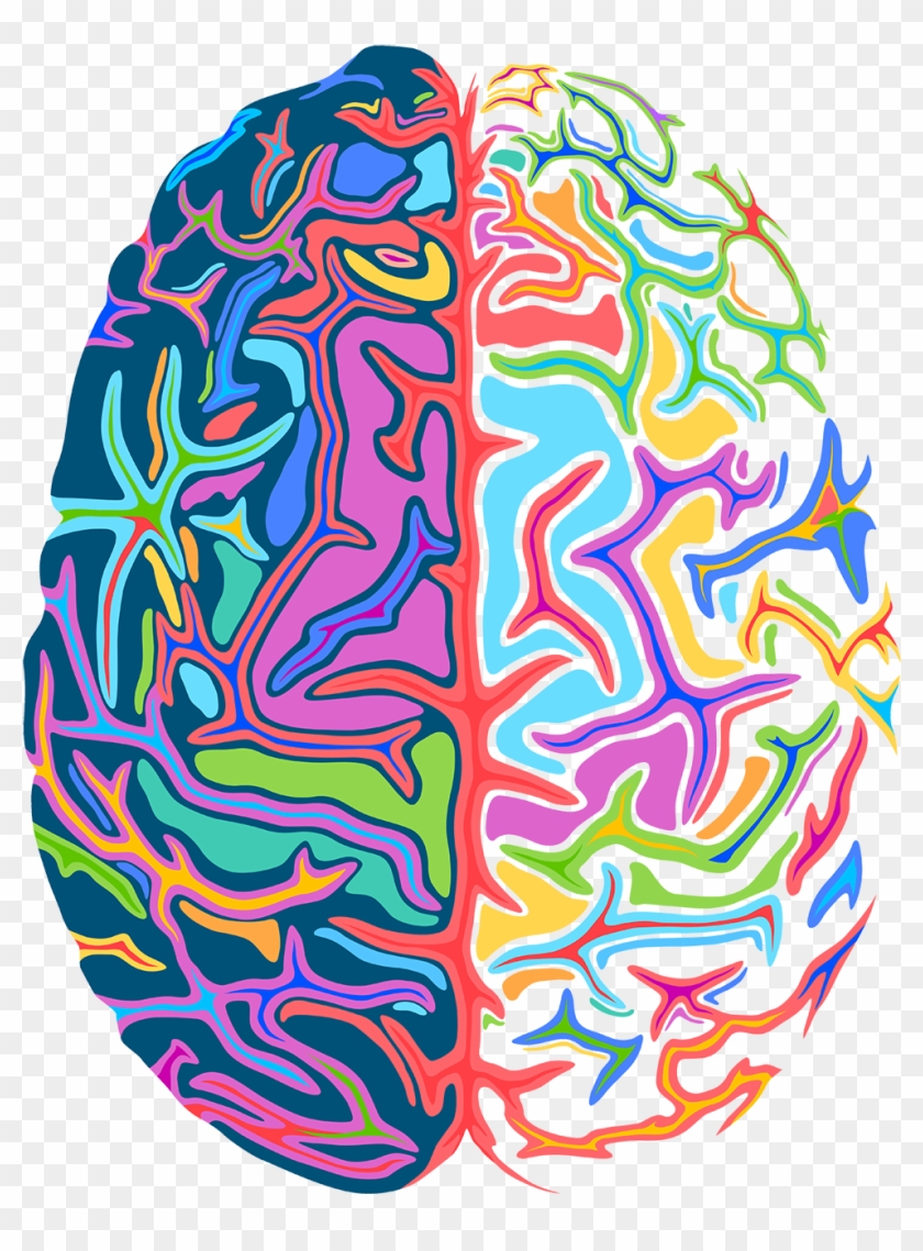 Psychedelic Brain Png #1716816