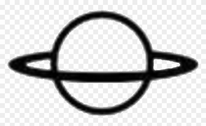 #planet #space #line #shape #black #circle #ring #outerspace - Black Circle Ring #1716990