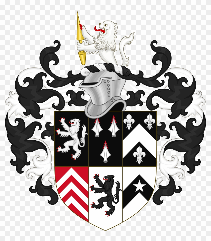 Coat Of Arms Of Oliver Cromwell - Oliver Cromwell Family Crest #1717072