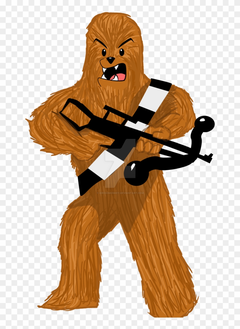 Chewbacca Black And White Excellent Clipart Star Wars - Drawing #1717087