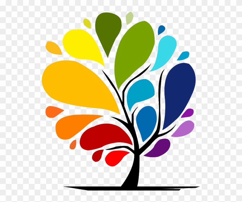 Tree Rainbow Vector #1717126