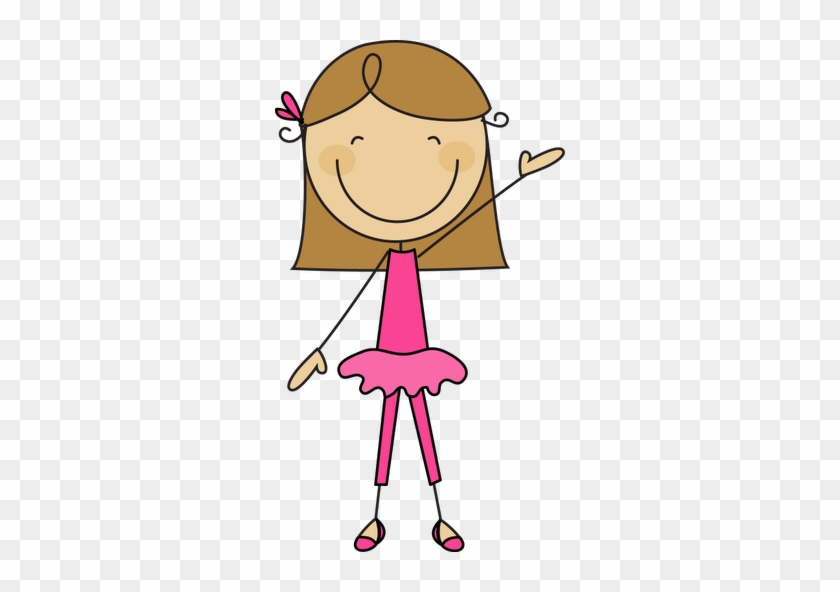 Stick Figures - Girl Stick Figure Clipart #1717157