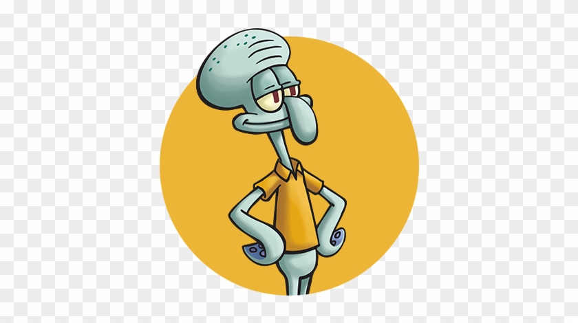 Squidward - Spongebob Squarepants Squidward Png #1717301