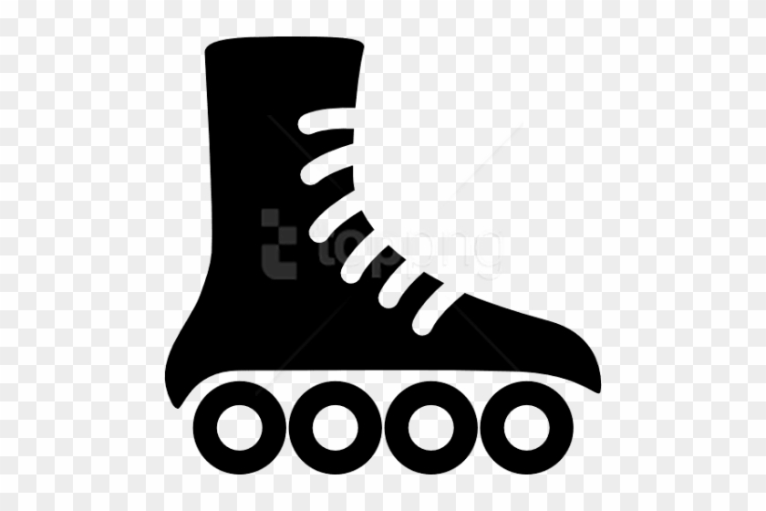 Download Roller Skates Clipart Png Photo - Icono Patines Png #1717526