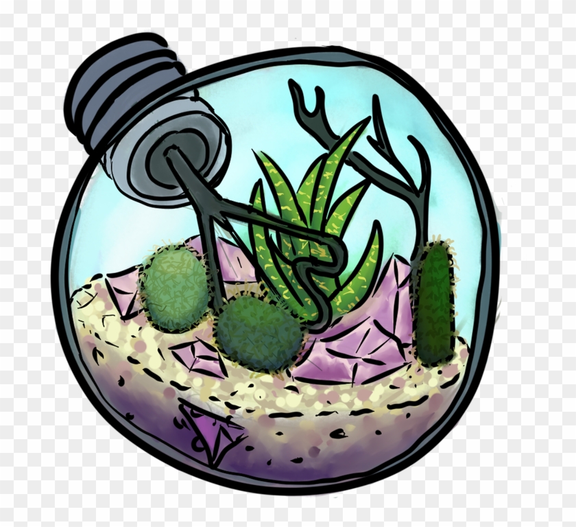 Desert Terrarium By Ectopicfantast - Desert Terrarium By Ectopicfantast #1717567