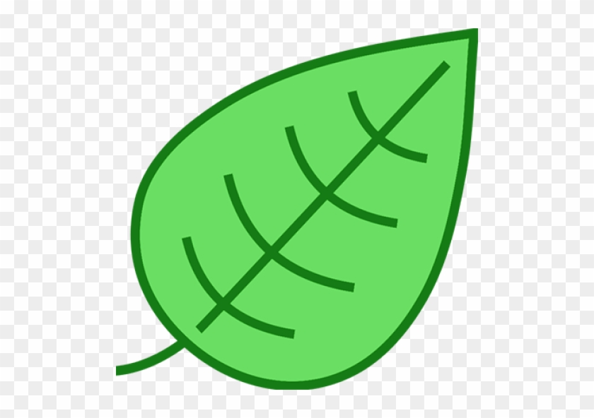 Clip Art Green Leaf Outline #1717584