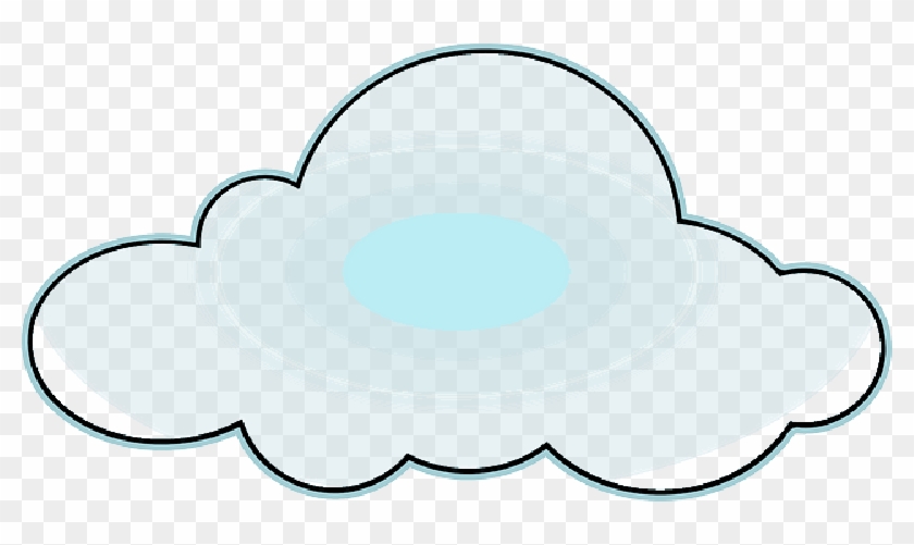 Internet Cloud Icon Flat - Smoke Cloud Clipart Png #1717618