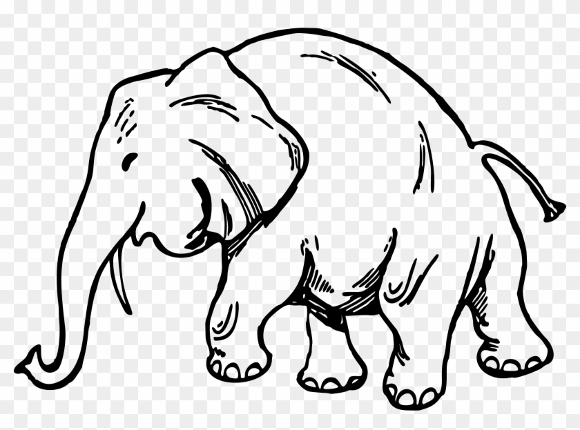 Big Image - Elephant Dessin Png #1717690