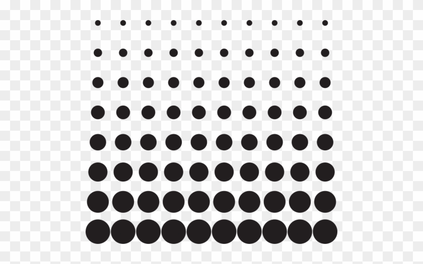 Scale - Halftone Pattern Gradient Dots Png #1717743